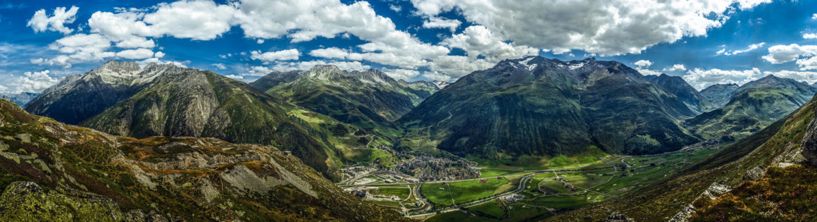 Gotthardmassiv-Panorama