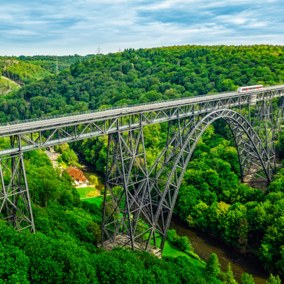 Müngstener Brücke – höchste Eisenbahnbrücke Deutschlands